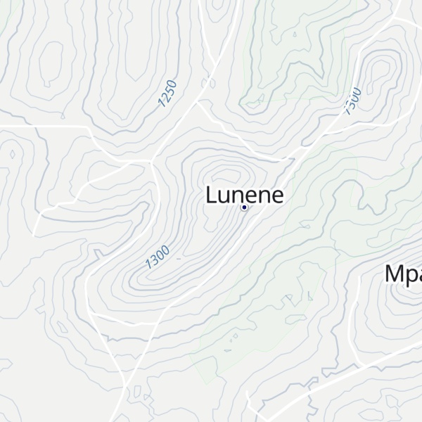 Map of Lunene