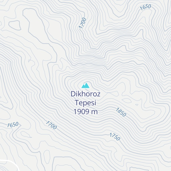 Map of Dikhoroz Tepesi