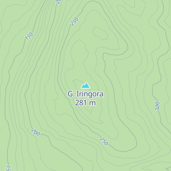 Map of G. Iringora