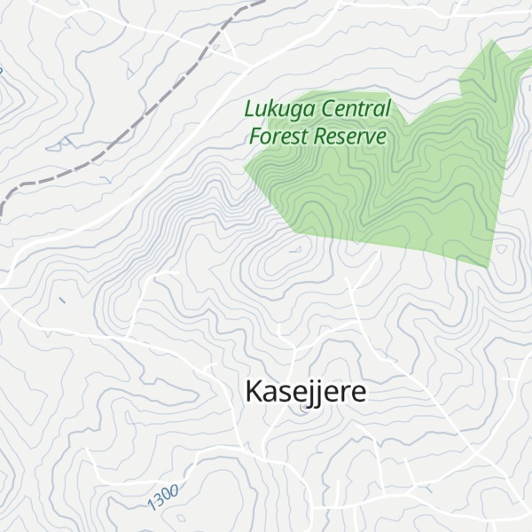 Map of Lukuga
