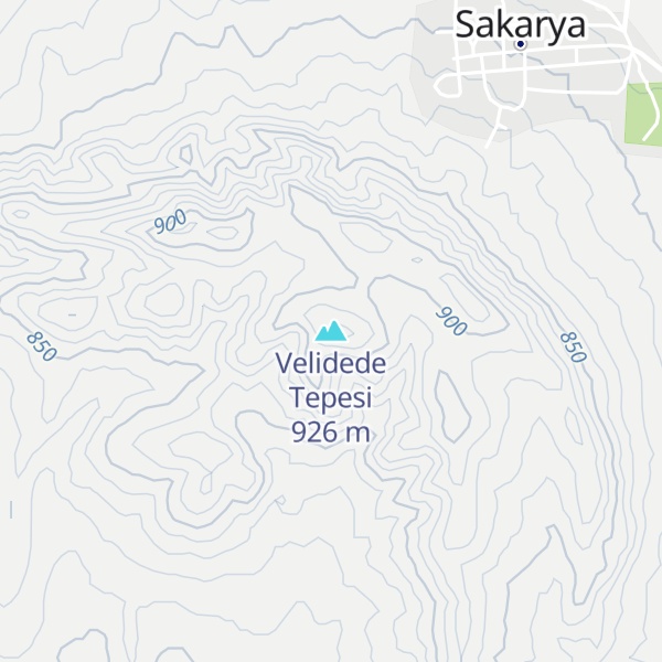 Map of Velidede Tepesi