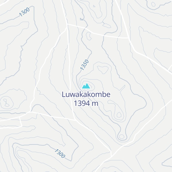 Map of Luwakakombe