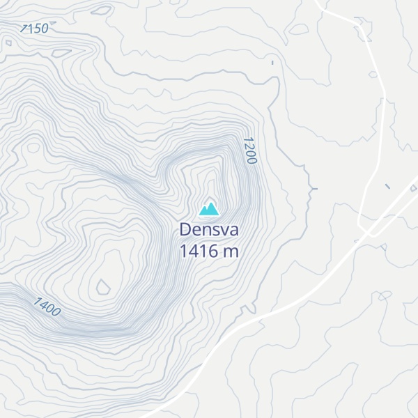 Map of Densva