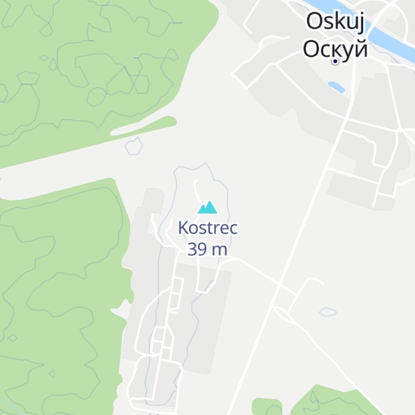 Map of Kostrec