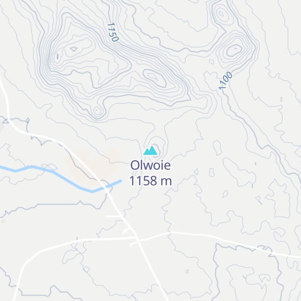 Map of Olwoie