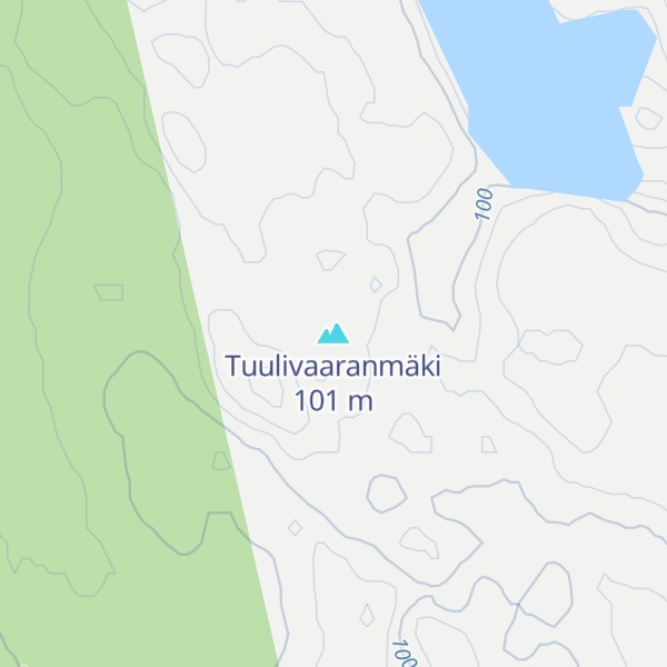 Map of Tuulivaaranmäki
