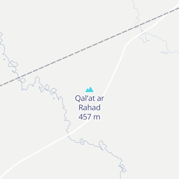 Map of Qal‘at ar Rahad