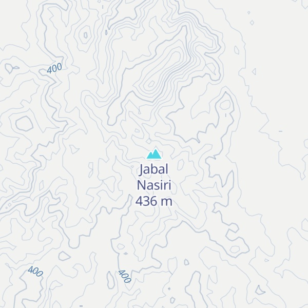 Map of Jabal Nasiri