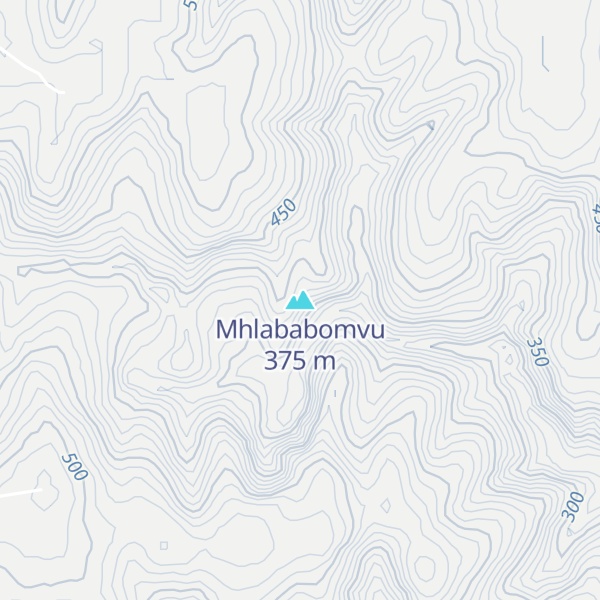 Map of Mhlababomvu