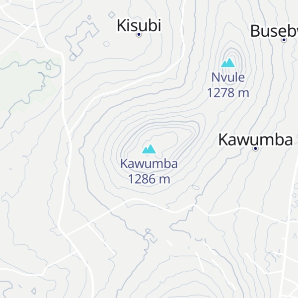 Map of Kawumba
