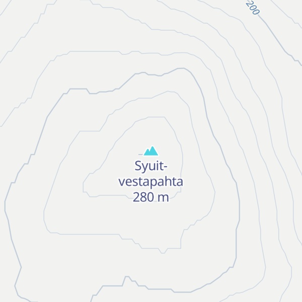 Map of Syuit-vestapahta
