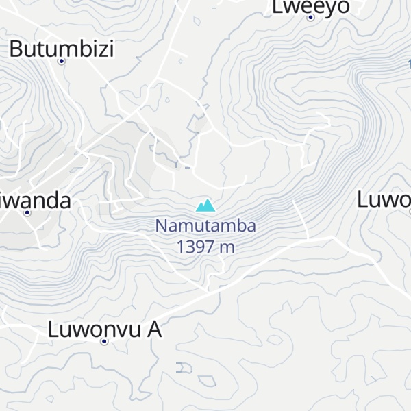 Map of Namutamba