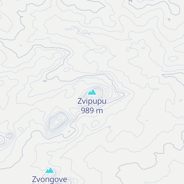 Map of Zvipupu