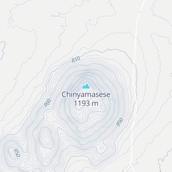 Map of Chinyamasese