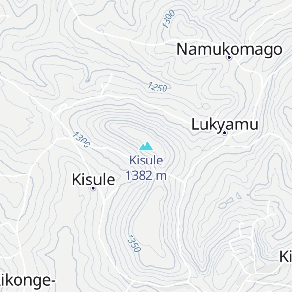 Map of Kisule