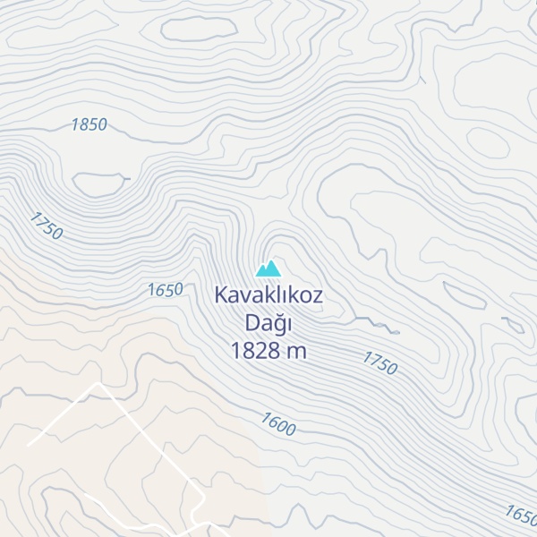 Map of Kavaklıkoz Dağı