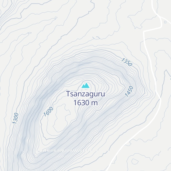 Map of Tsanzaguru