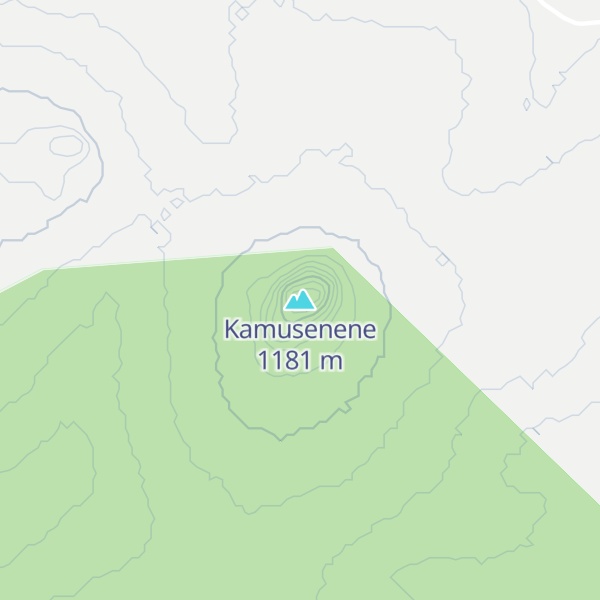 Map of Kamusenene