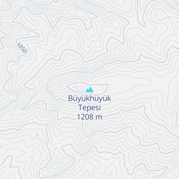 Map of Büyükhüyük Tepesi