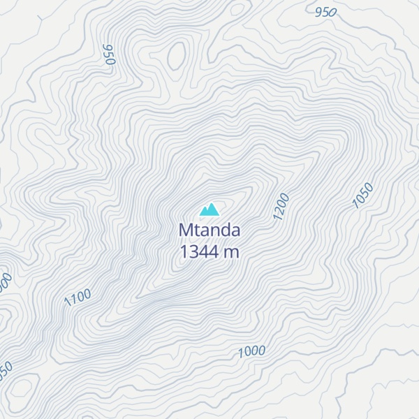 Map of Mtanda