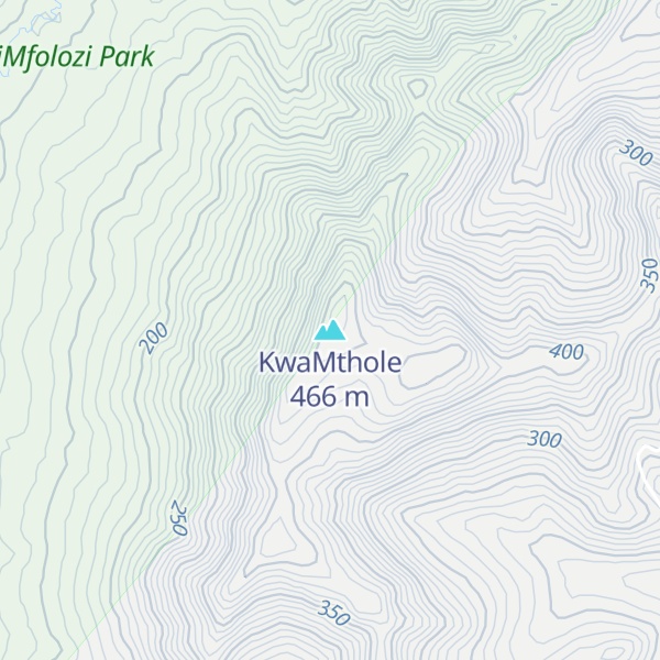 Map of KwaMthole