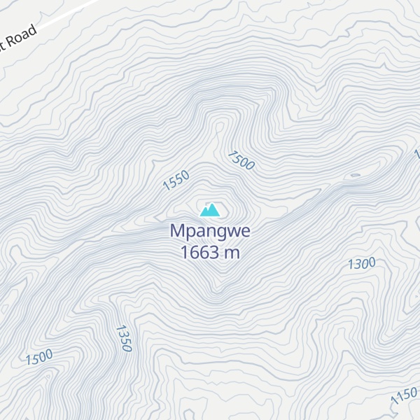 Map of Mpangwe