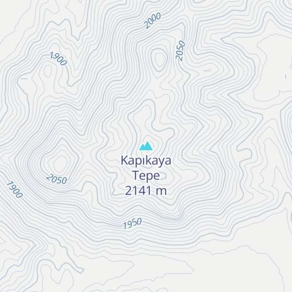 Map of Kapıkaya Tepe