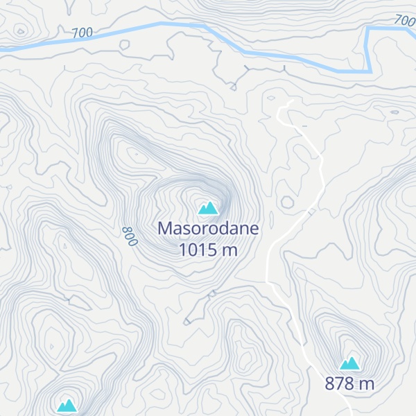 Map of Masorodane
