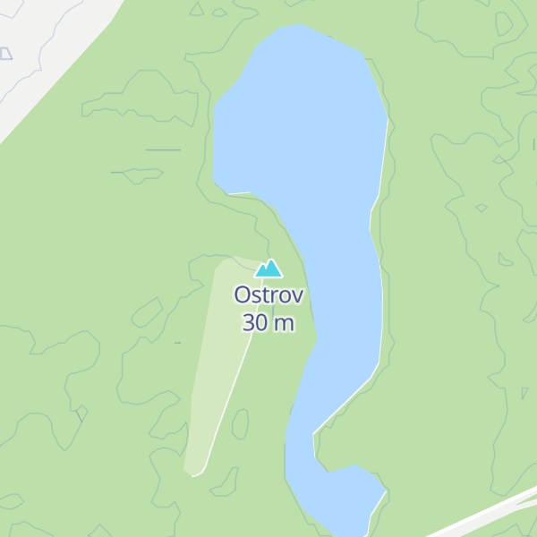 Map of Ostrov