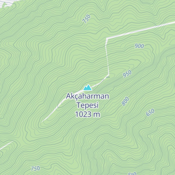 Map of Akçaharman Tepesi