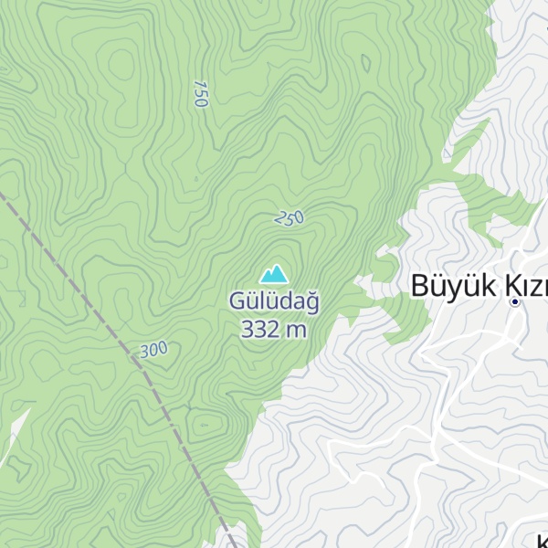 Map of Gülüdağ