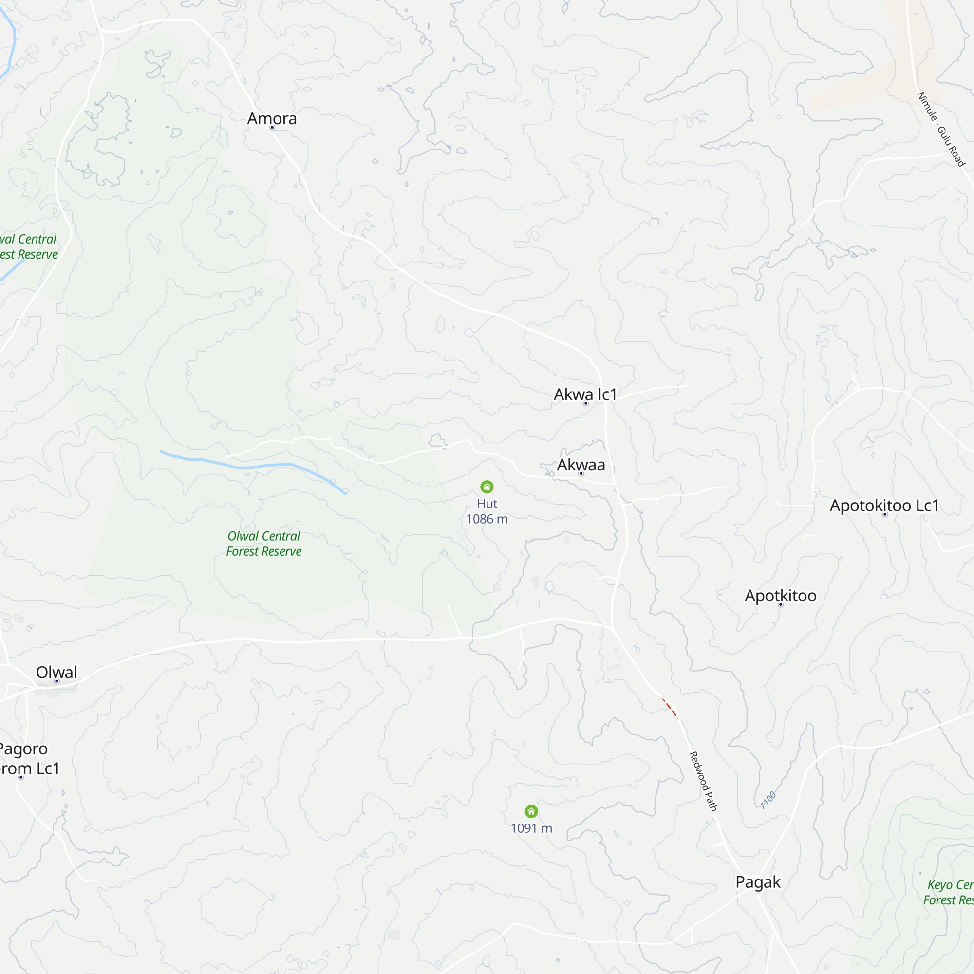 Hut map