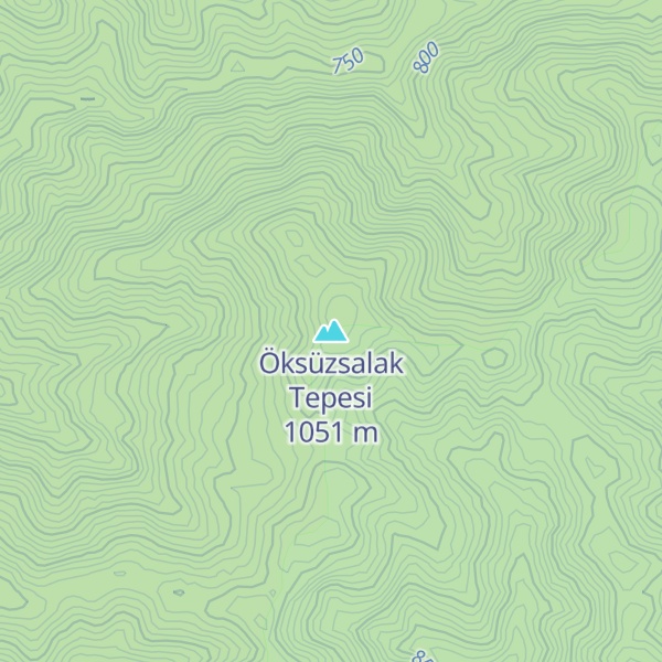 Map of Öksüzsalak Tepesi