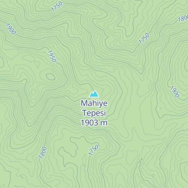 Map of Mahiye Tepesi