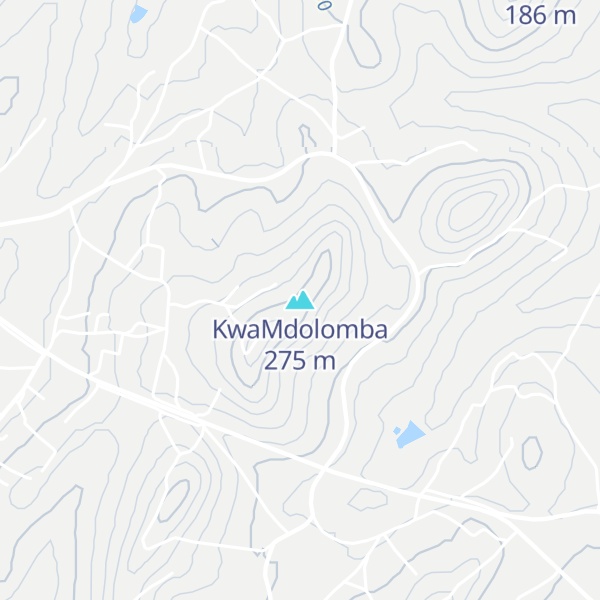 Map of KwaMdolomba