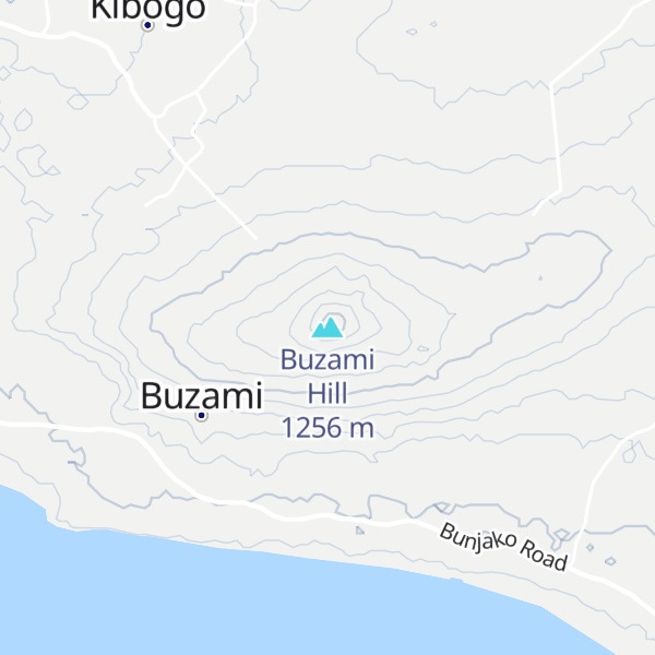 Map of Buzami Hill