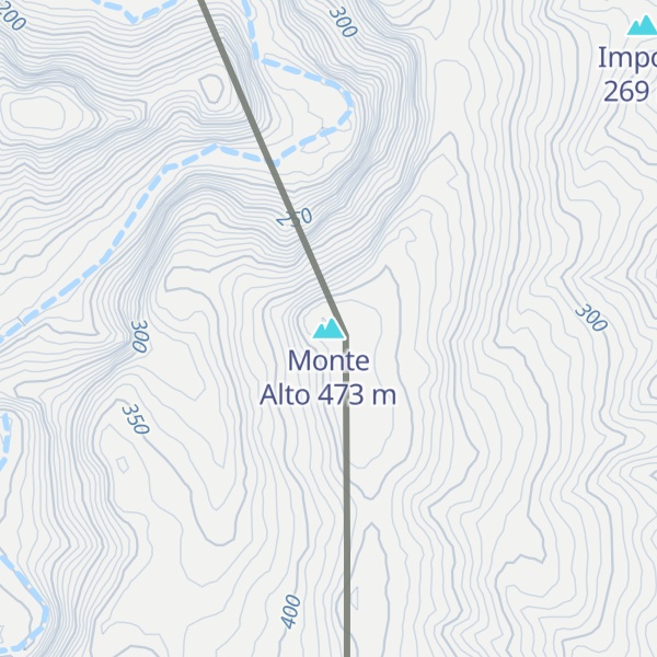 Map of Monte Alto
