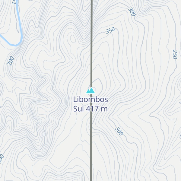 Map of Libombos Sul