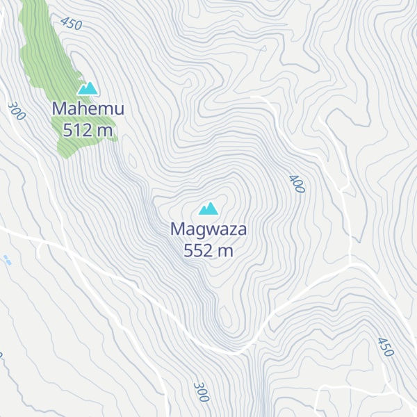Map of Magwaza