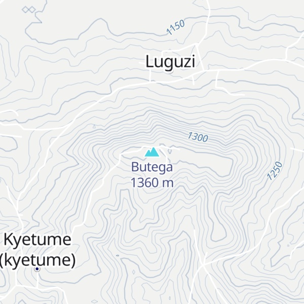 Map of Butega