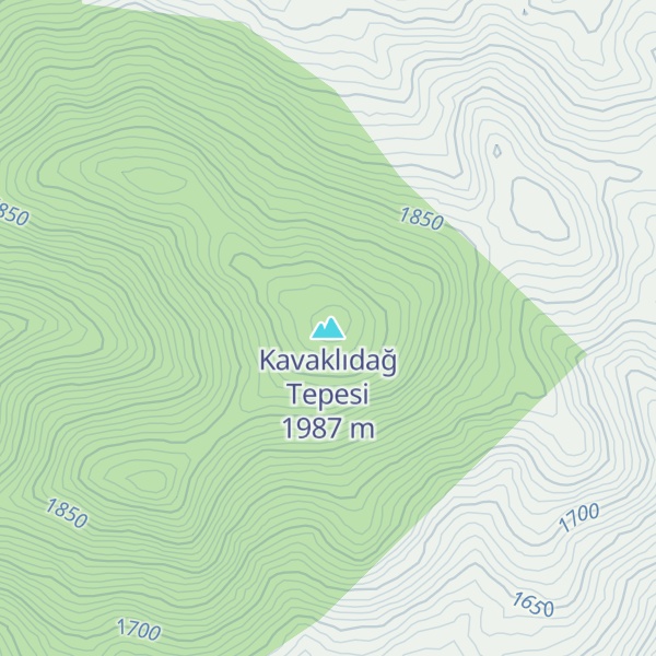 Map of Kavaklıdağ Tepesi