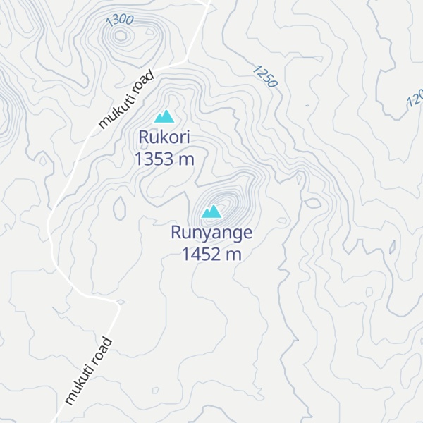 Map of Runyange