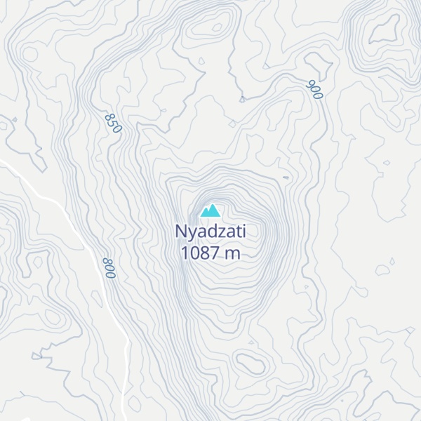 Map of Nyadzati
