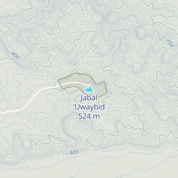 Map of Jabal ‘Uwaybid