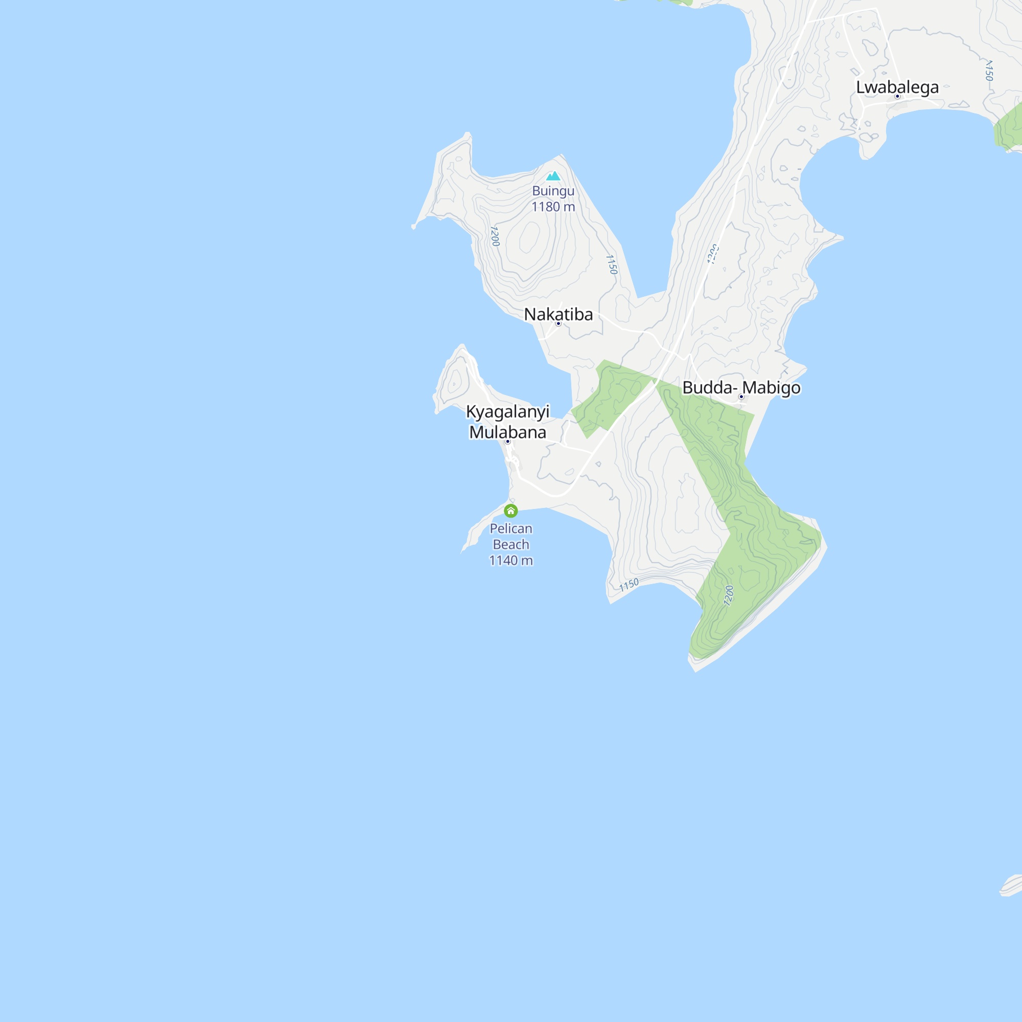 Pelican Beach map
