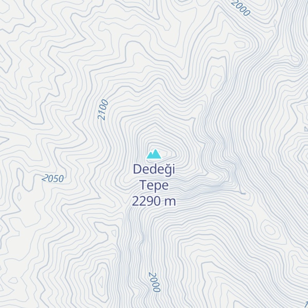 Map of Dedeği Tepe