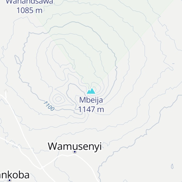Map of Mbeija