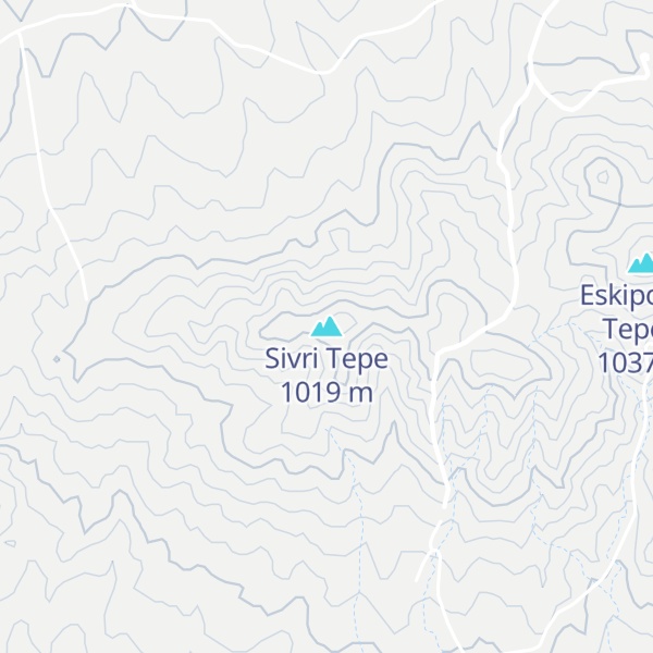 Map of Sivri Tepe
