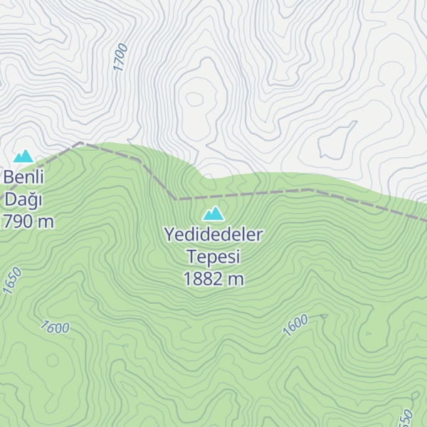 Map of Yedidedeler Tepesi
