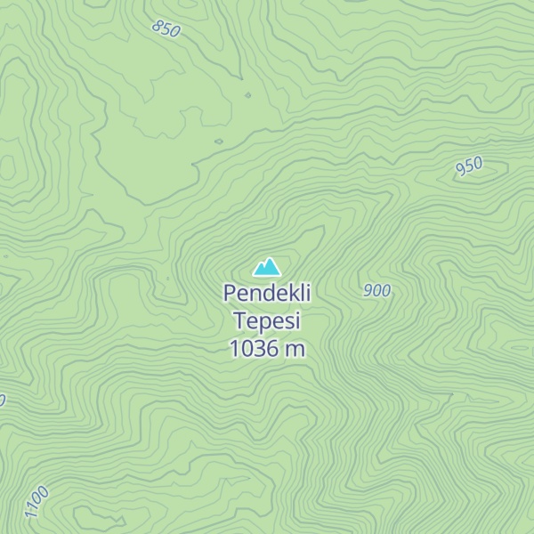 Map of Pendekli Tepesi
